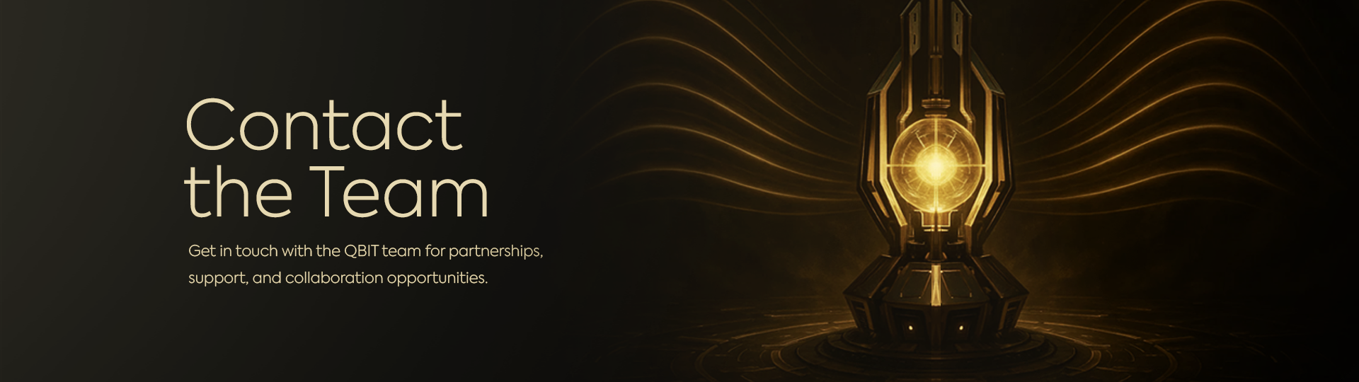 Contact the Team Banner