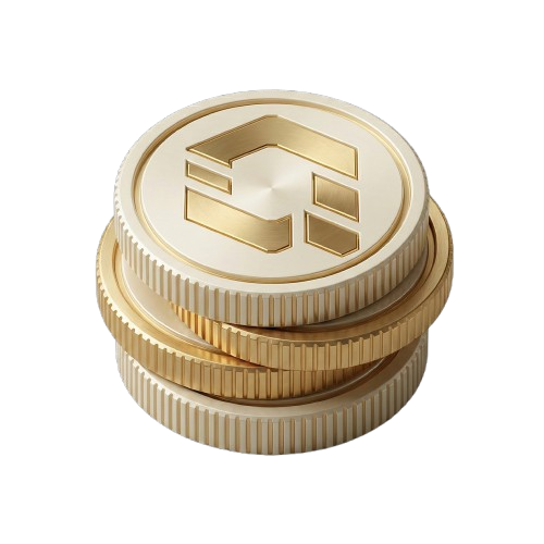 Stacked QBIT coins